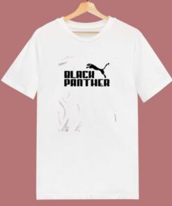 Black Panther Puma Mash Up 80s T Shirt