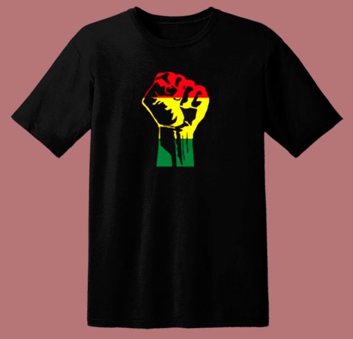 Black Power 80s T Shirt