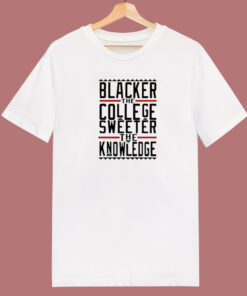 Blacker The College 80s T Shirt 1