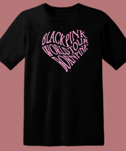 Blackpink World Tour Born Pink T Shirt Style