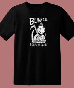 Blink 182 Bored To Death 80s T Shirt