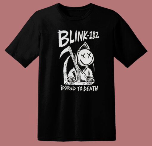 Blink 182 Bored To Death T Shirt Style