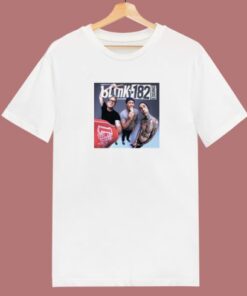 Blink 182 Edging Tour T Shirt Style