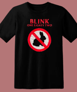 Blink One Eighty Two Bunny T Shirt Style