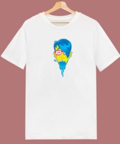 Blue Tongued Hipster 80s T Shirt 2