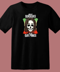 Bob Free Minds Skull 80s T Shirt Style