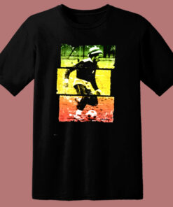 Bob Marley Play Football 80s T Shirt