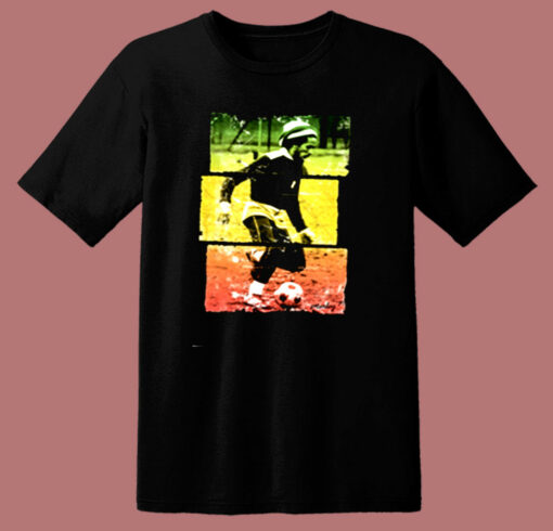 Bob Marley Play Football 80s T Shirt