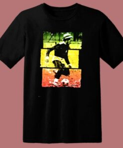 Bob Marley Play Football 80s T Shirt