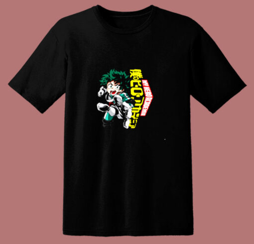 Boku No Hero Academia Anime 80s T Shirt