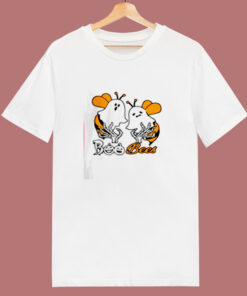 Boo Bees And Skeleton 80s T Shirt 1