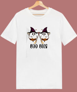 Boo Bees Witch Halloween 80s T Shirt