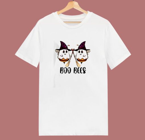 Boo Bees Witch Halloween 80s T Shirt