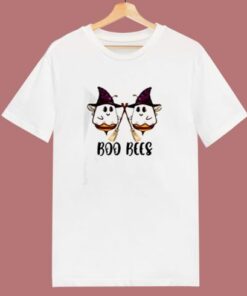 Boo Bees Witch Halloween 80s T Shirt