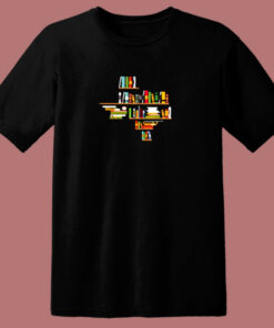 Bookshelf Texas 80s T Shirt