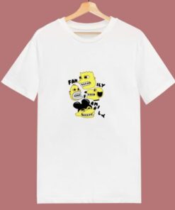 Bootleg Bart Snoopy Mickey Skate 80s T Shirt