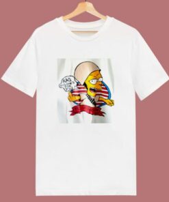 Bootleg Early 90s Bart Simpson Iraq War 80s T Shirt