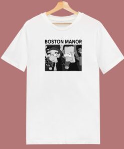 Boston Manor Simpsons T Shirt Style On Sale