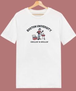 Boston University Chillin T Shirt Style
