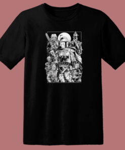 Bounty Hunters Star Wars 90s T Shirt Style
