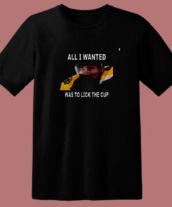 Brad Marchand All I Wanted Was To Lick The Cup 80s T Shirt
