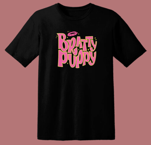 Bratty Puppy 90s T Shirt Style