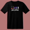 Brazilian Jiu Jitsu Chess Pieces Bjj 80s T Shirt