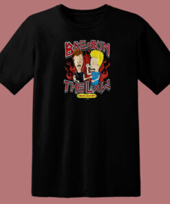 Breaking The Law The Beavis T Shirt Style