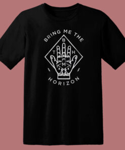 Bring Me The Horizon Diamond Hand 80s T Shirt Style