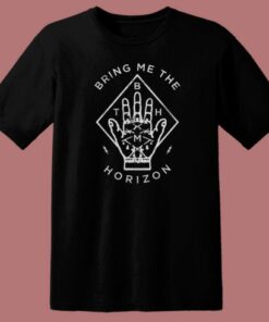 Bring Me The Horizon Diamond Hand 80s T Shirt Style