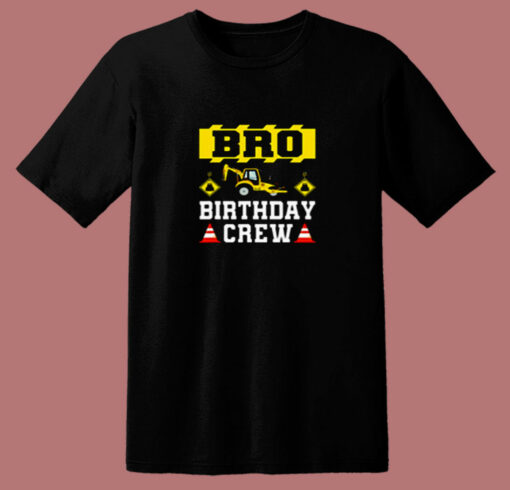 Bro Birthday Crew 80s T Shirt