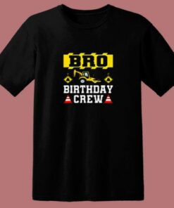 Bro Birthday Crew 80s T Shirt
