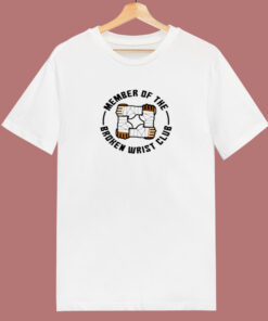 Broken Wrist Surgery Recovery 80s T Shirt 1