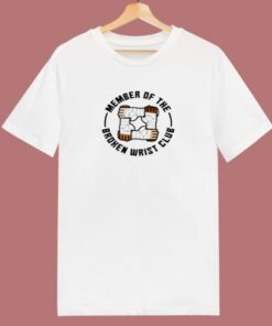 Broken Wrist Surgery Recovery 80s T Shirt 2