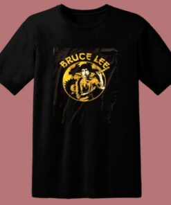 Bruce Lee Circle Dragon 80s T Shirt