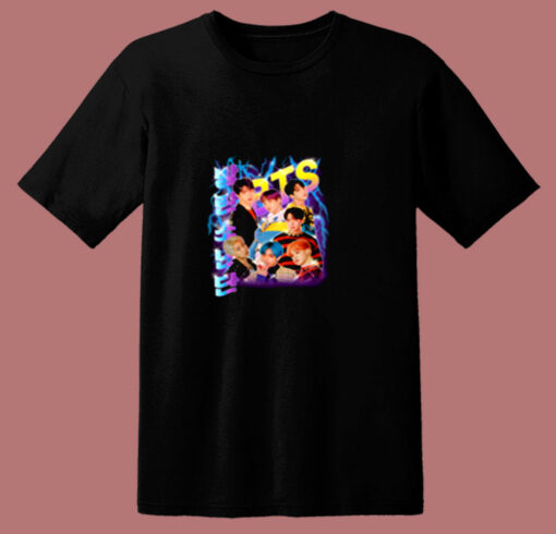 Bts  Retro 90s 80s T Shirt