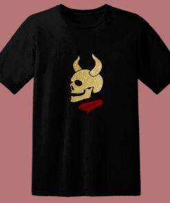 Buffy The Vampire Inspired Devil Skull Classic 80s T Shirt