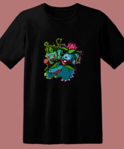 Bulbasaur Evolution Pokemon 80s T Shirt Bulbasaur Evolution Pokemon 80s T Shirt