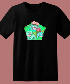 Bulbasaur Pokemon Evolution Chart Custom 80s T Shirt Bulbasaur Pokemon Evolution Chart Custom 80s T Shirt