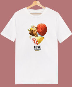 Burger King and Ronald McDonald T Shirt Style Burger King and Ronald McDonald T Shirt Style