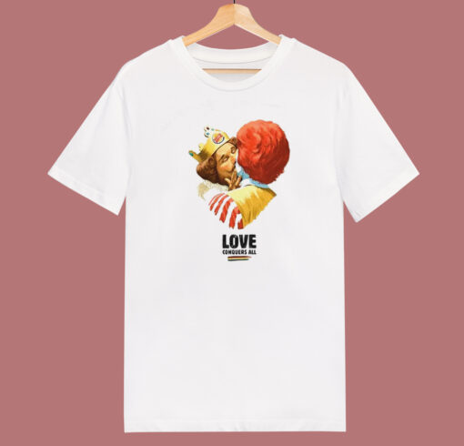 Burger King and Ronald McDonald T Shirt Style