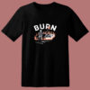 Burn Skull 80s T Shirt
