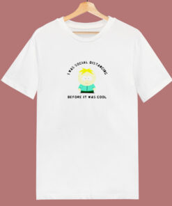 Butters Social Distancing South Par 80s T Shirt 1
