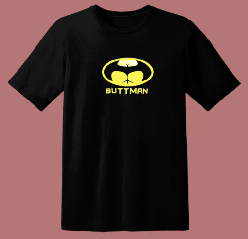 Buttman Batman Parody T Shirt Style