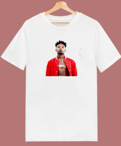 Buy Shipsfast 21 Savage White 80s T Shirt Buy Shipsfast 21 Savage White 80s T Shirt