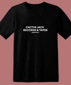 Cactus Jack Records And Tapes 80s T Shirt