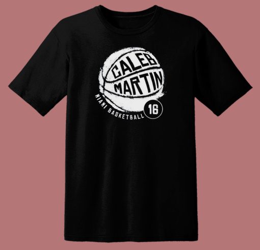 Caleb Martin Miami Basketball T Shirt Style