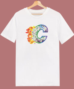 Calgary Flames Pride Night T Shirt Style Calgary Flames Pride Night T Shirt Style