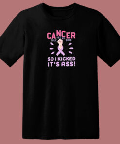 Cancer Hed My Boob 80s T Shirt 1