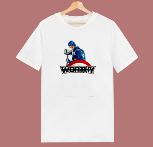 Captain America Endgame 80s T Shirt